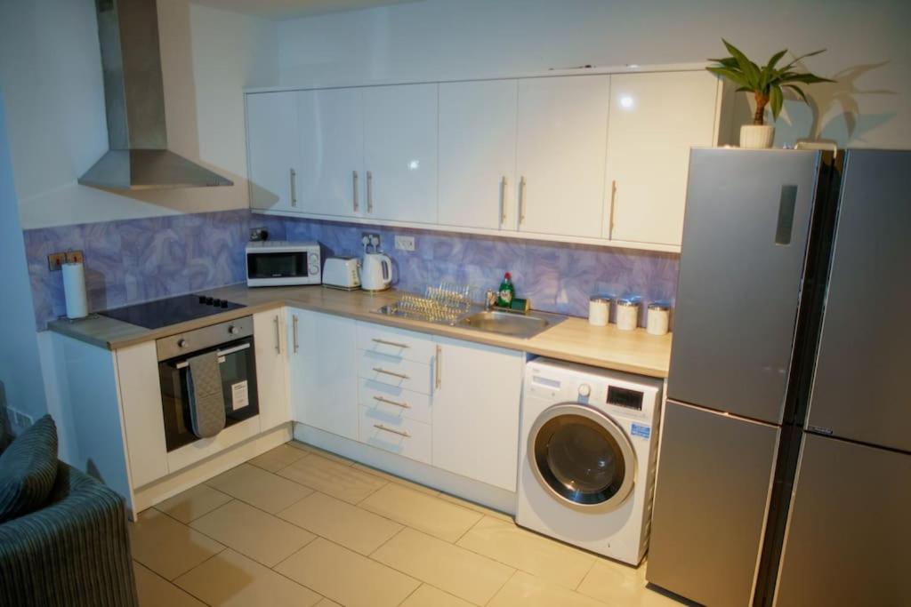 Manchester City Centre Apartment, Skyline View 외부 사진